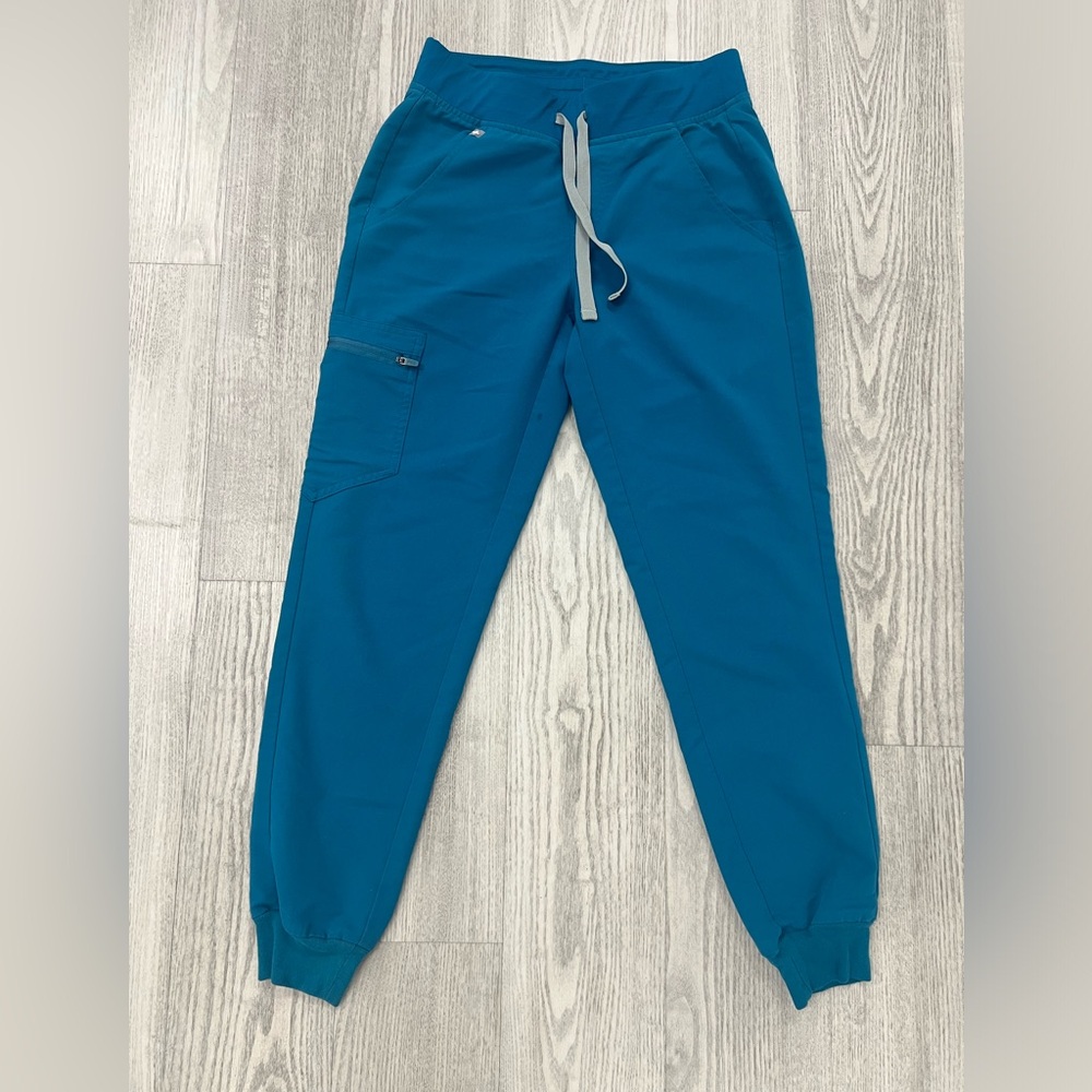 Women’s Teal Green FIGS Scrub Pants
